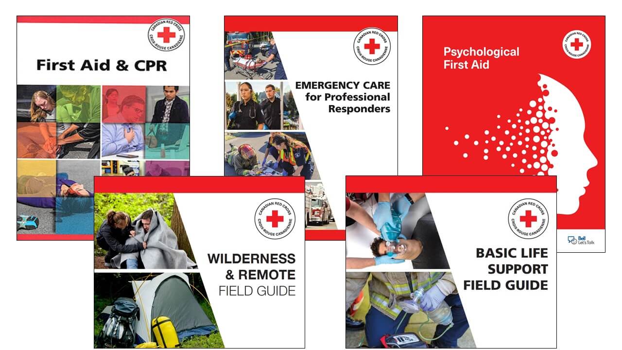 Canadian Red Cross First Aid Manuals